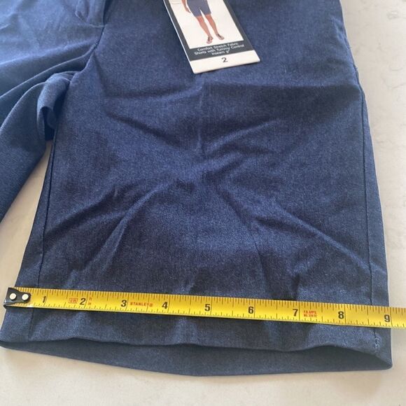 Mario Serrani Womens Italy Comfort Stretch Shorts Size 2 NWT - Picture 12 of 14